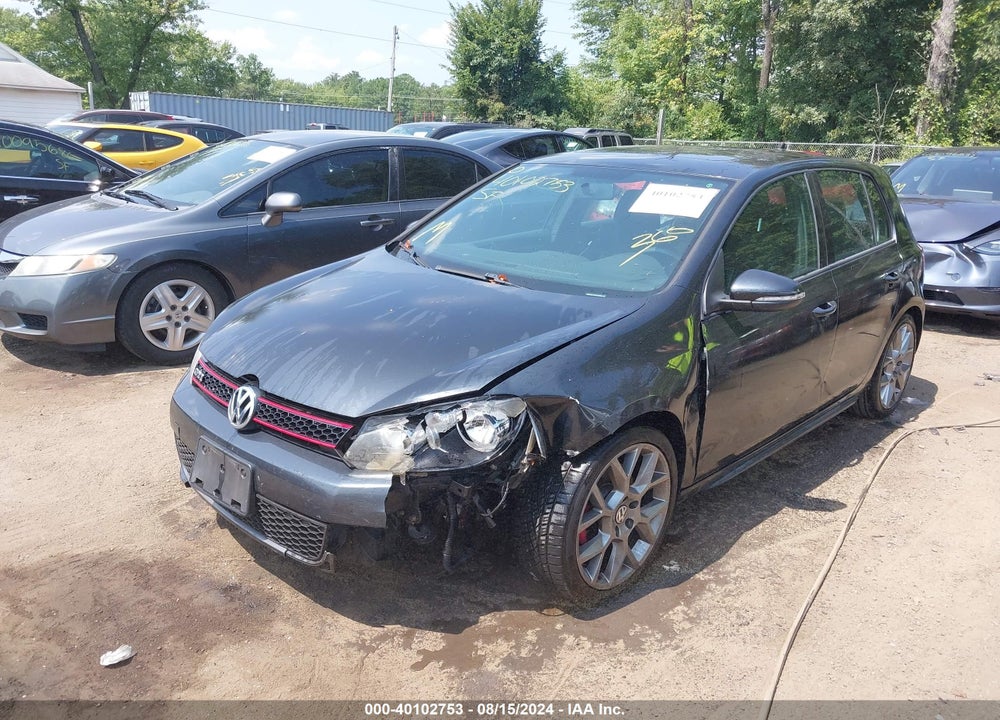 2013 VOLKSWAGEN GTI 4-DOOR VIN: WVWHD7AJ4DW055755