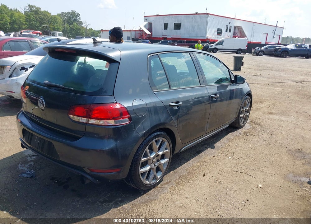 2013 VOLKSWAGEN GTI 4-DOOR VIN: WVWHD7AJ4DW055755