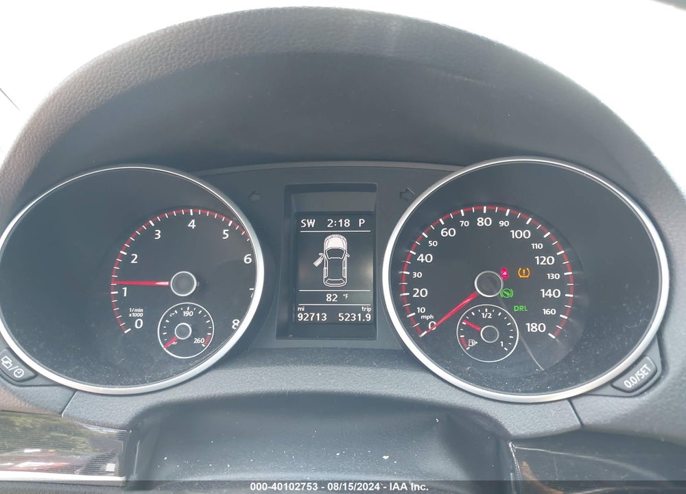 2013 VOLKSWAGEN GTI 4-DOOR VIN: WVWHD7AJ4DW055755