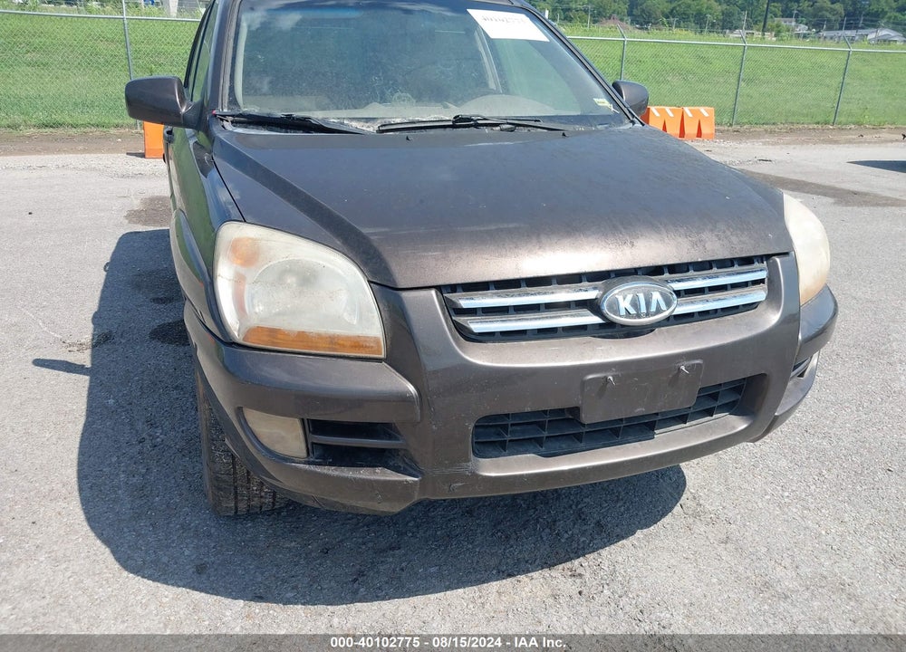 2007 KIA SPORTAGE EX V6 VIN: KNDJE723477449978