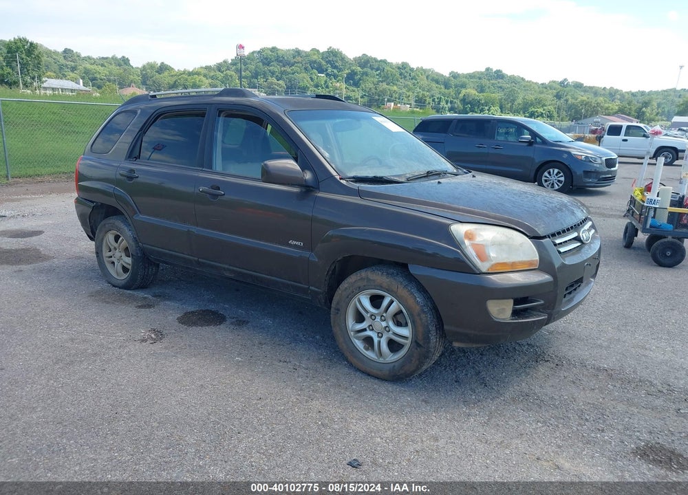 2007 KIA SPORTAGE EX V6 VIN: KNDJE723477449978