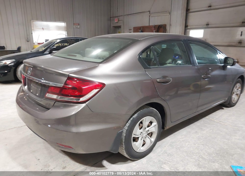 2014 HONDA CIVIC LX VIN: 19XFB2F56EE063606