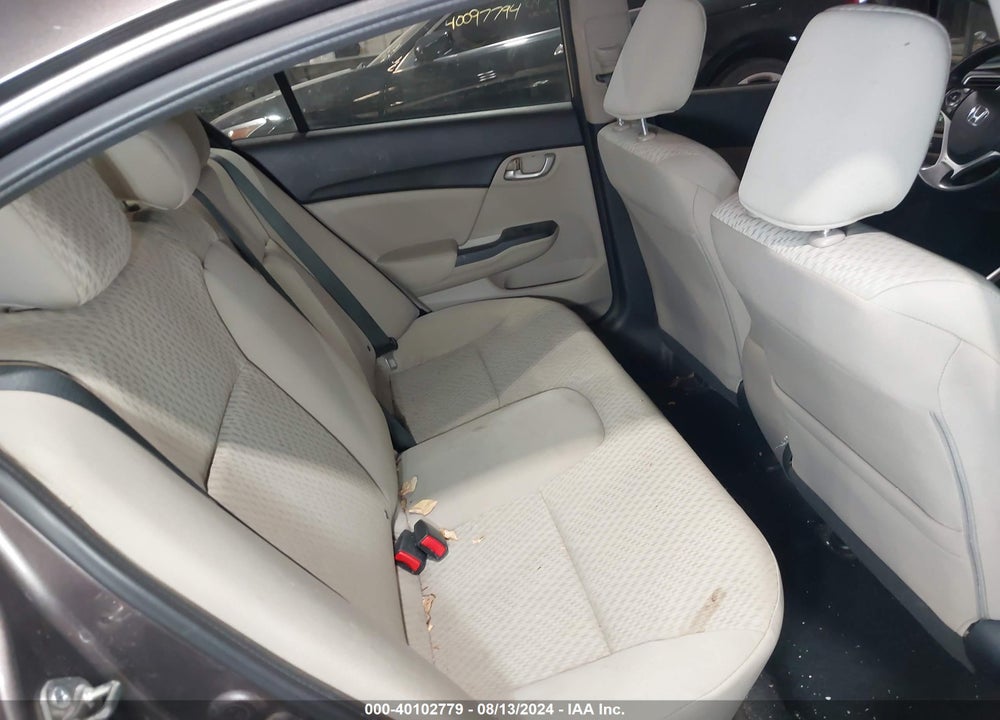 2014 HONDA CIVIC LX VIN: 19XFB2F56EE063606