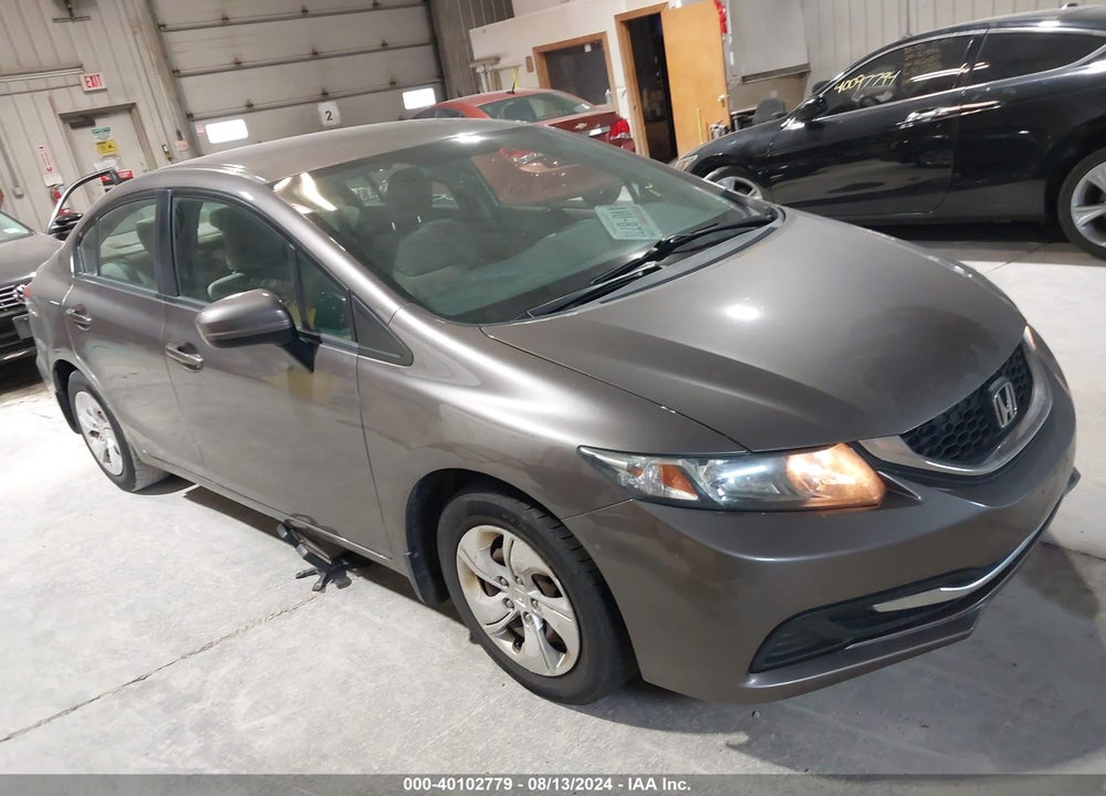 2014 HONDA CIVIC LX VIN: 19XFB2F56EE063606