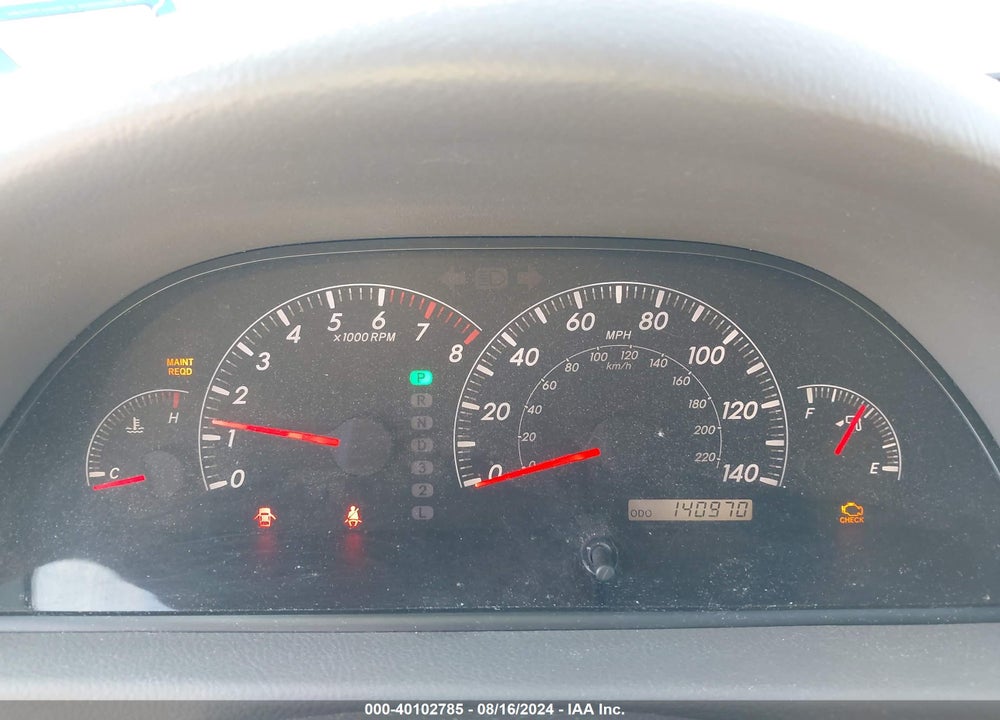 2005 TOYOTA CAMRY LE VIN: 4T1BE32K95U061854