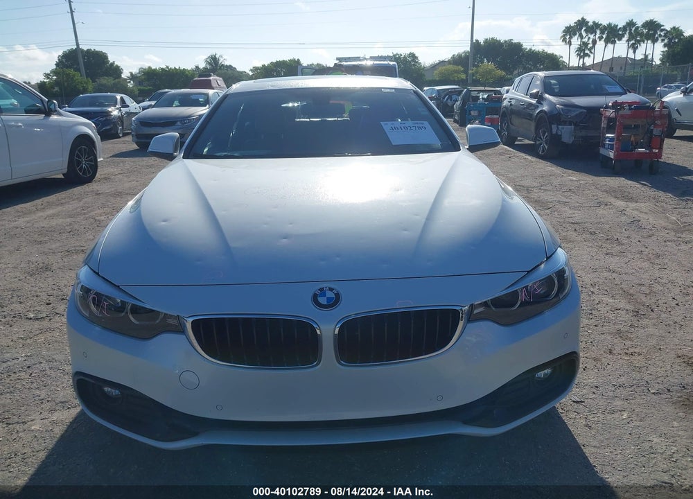 2018 BMW 430I GRAN COUPE VIN: WBA4J1C53JBM09821