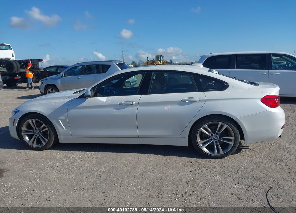 2018 BMW 430I GRAN COUPE VIN: WBA4J1C53JBM09821