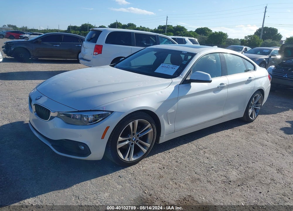 2018 BMW 430I GRAN COUPE VIN: WBA4J1C53JBM09821