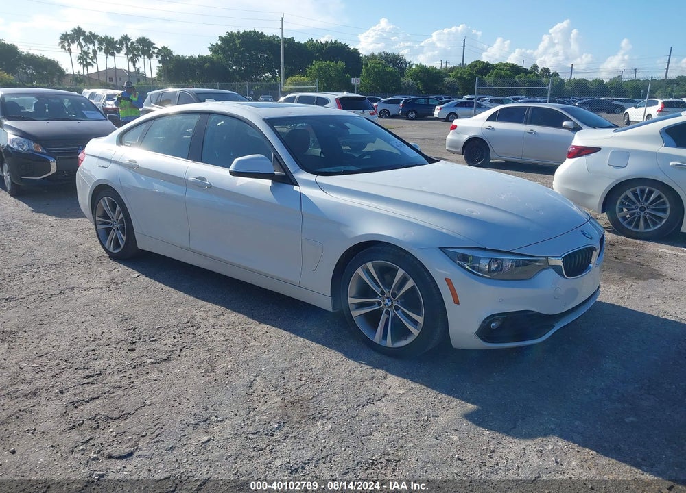 2018 BMW 430I GRAN COUPE VIN: WBA4J1C53JBM09821