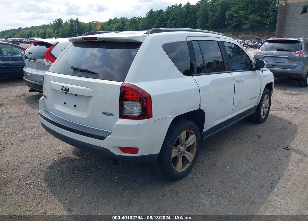 2016 JEEP COMPASS LATITUDE VIN: 1C4NJDEB5GD586914