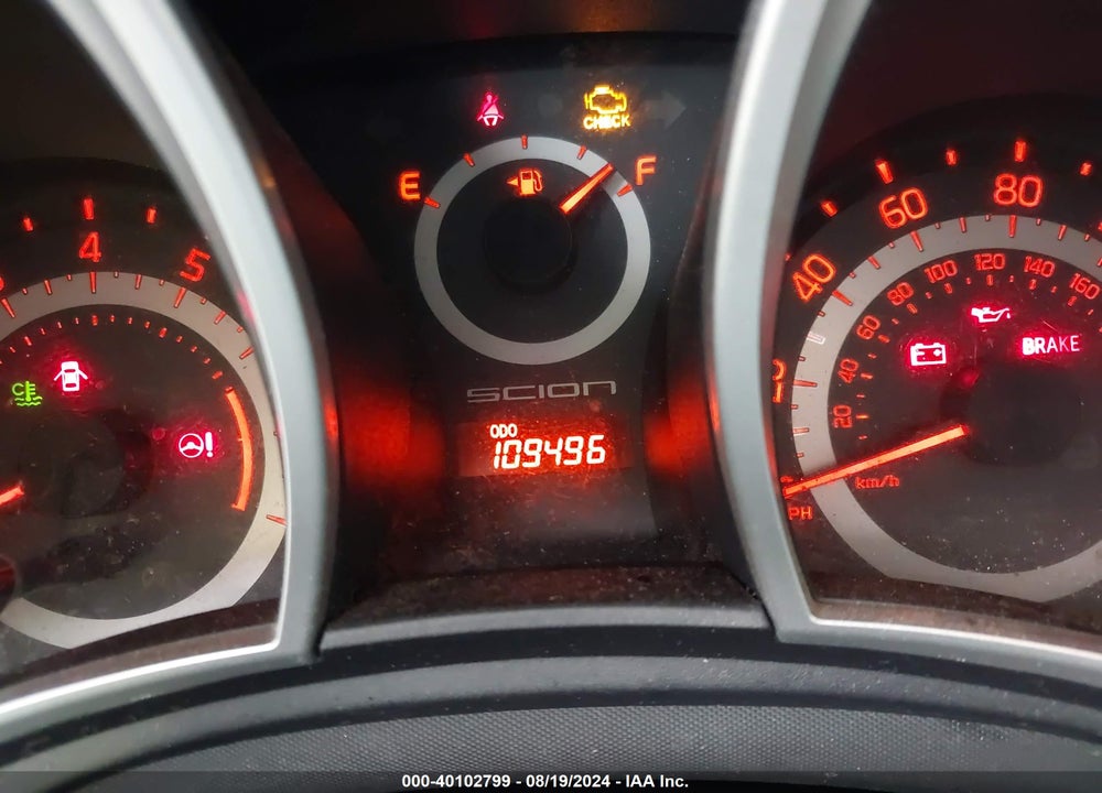 2014 SCION TC 10 SERIES VIN: JTKJF5C76E3069220