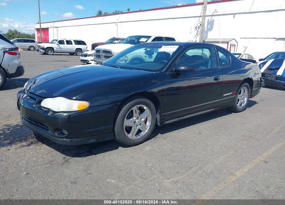 2005 CHEVROLET MONTE CARLO SUPERCHARGED SS VIN: 2G1WZ151259300894