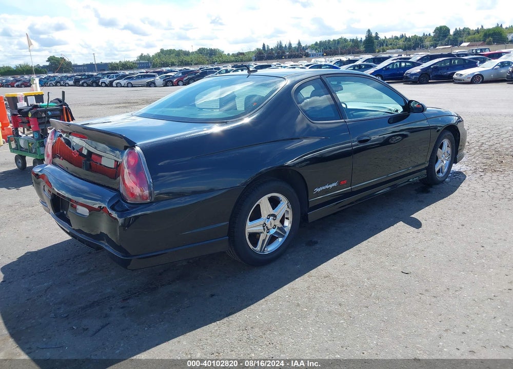 2005 CHEVROLET MONTE CARLO SUPERCHARGED SS VIN: 2G1WZ151259300894