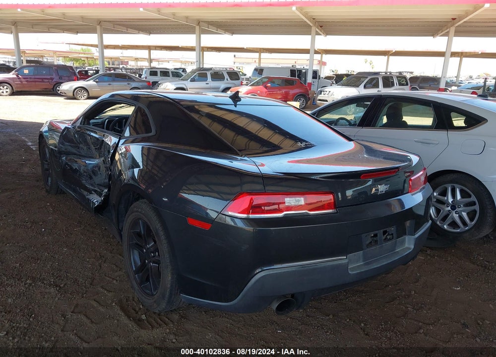 2014 CHEVROLET CAMARO 1LS VIN: 2G1FE1E34E9172381
