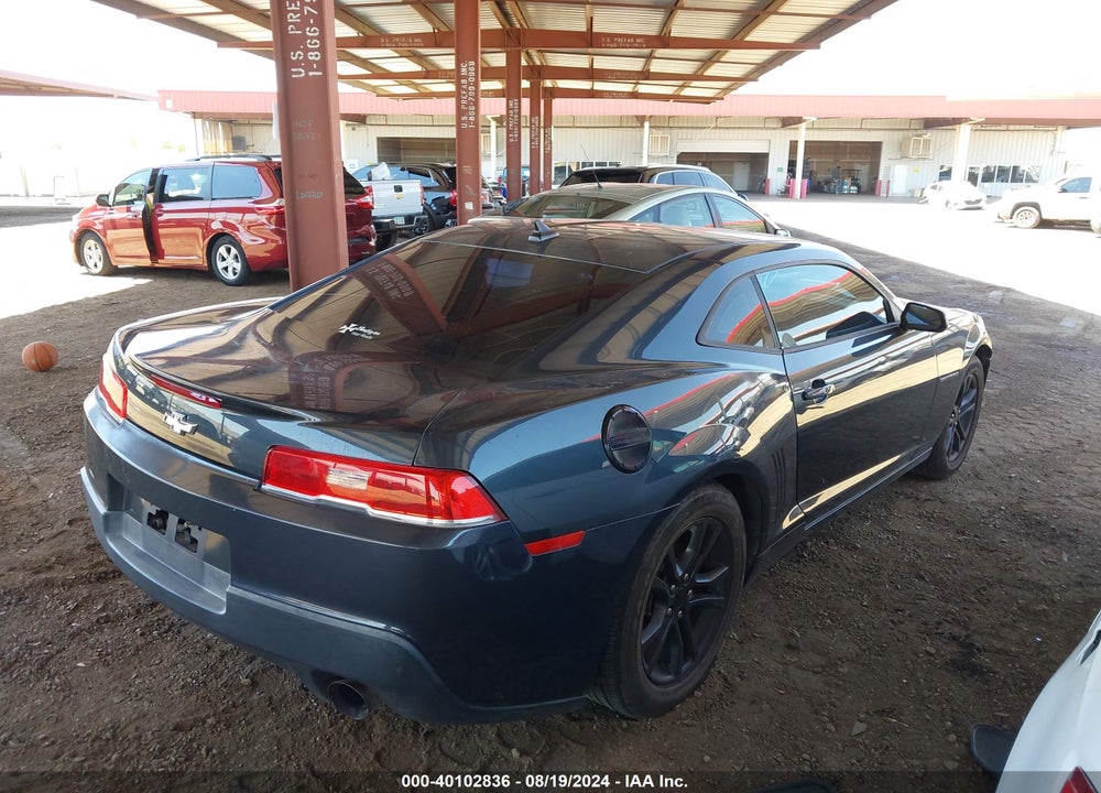 2014 CHEVROLET CAMARO 1LS VIN: 2G1FE1E34E9172381