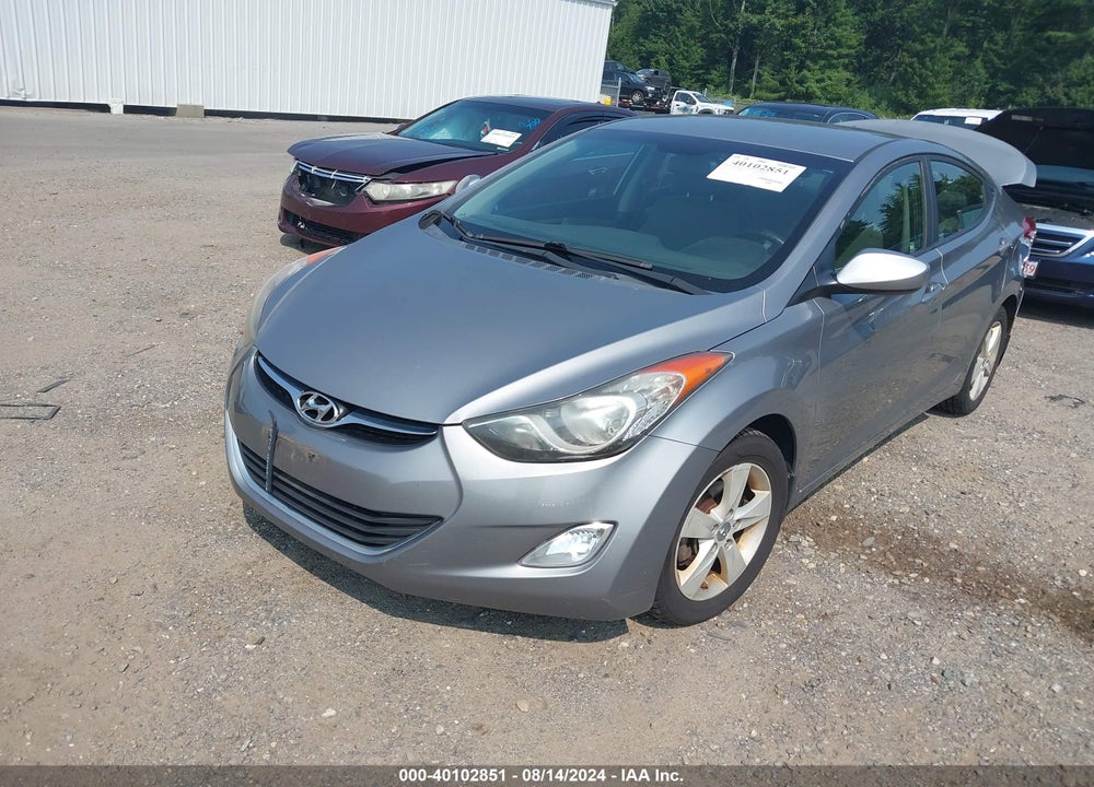 2013 HYUNDAI ELANTRA GLS VIN: KMHDH4AE4DU926536