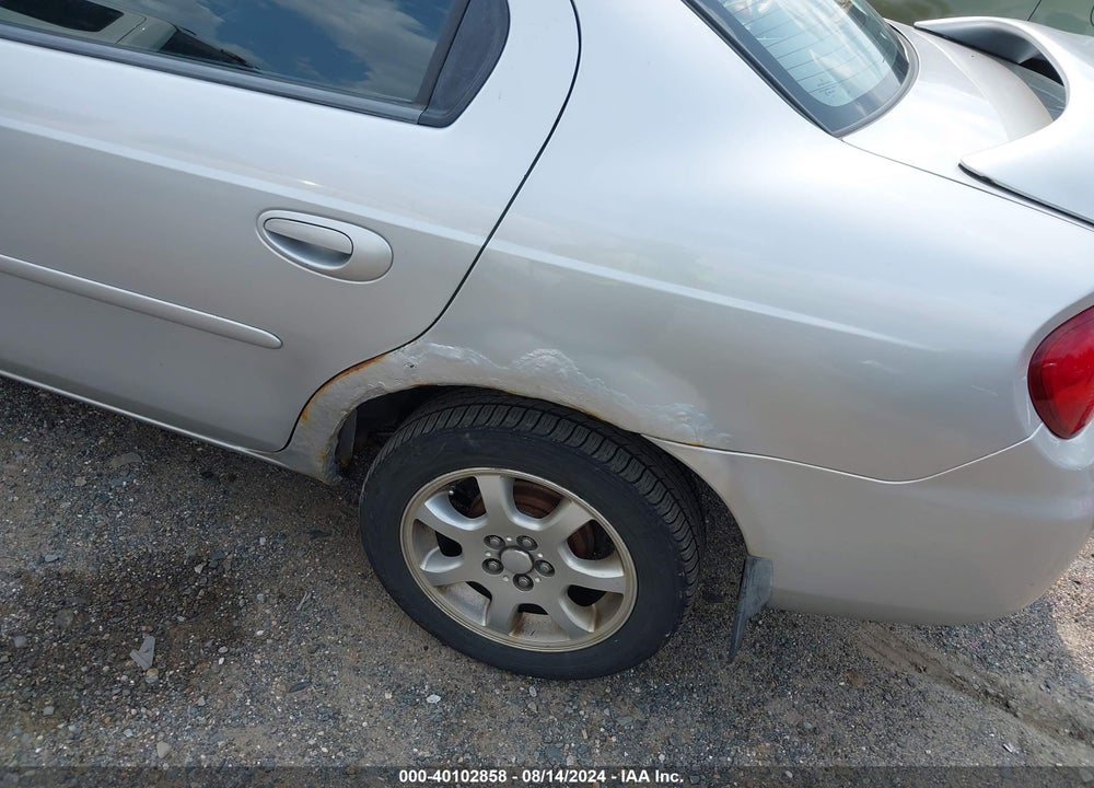 2005 DODGE NEON SXT VIN: 1B3ES56C35D257802