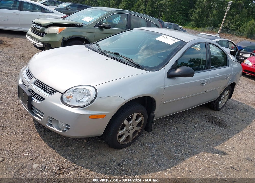 2005 DODGE NEON SXT VIN: 1B3ES56C35D257802