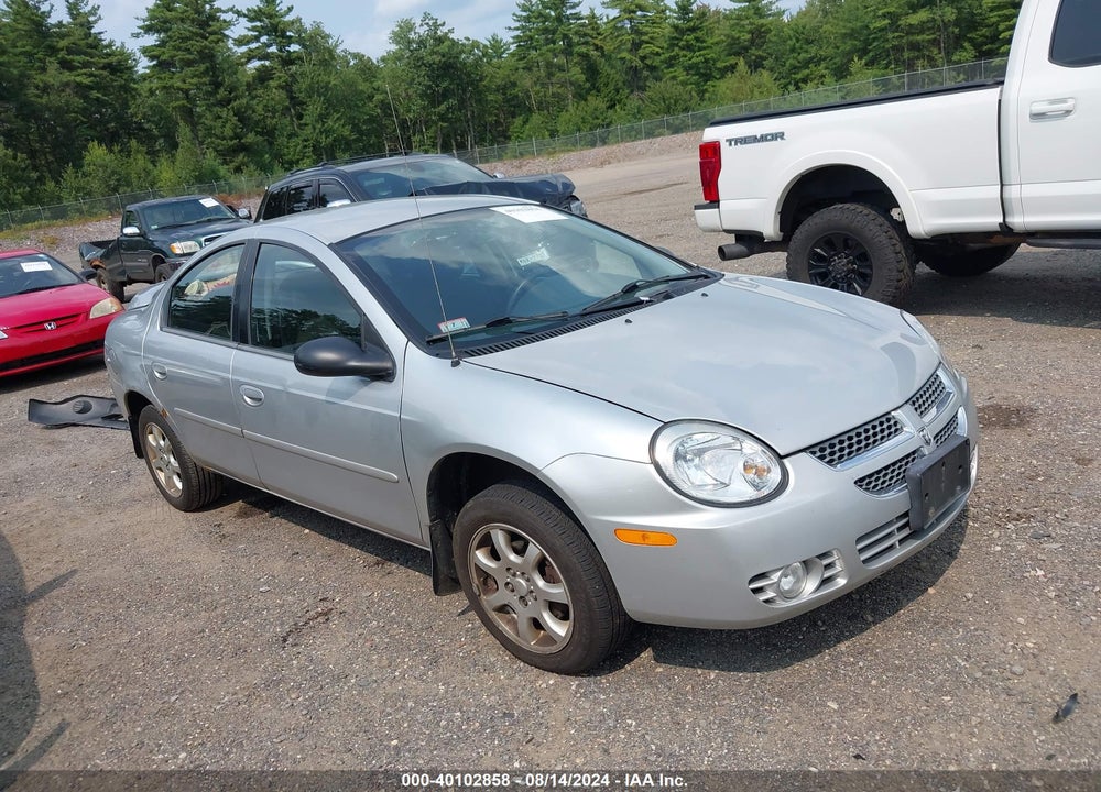 2005 DODGE NEON SXT VIN: 1B3ES56C35D257802