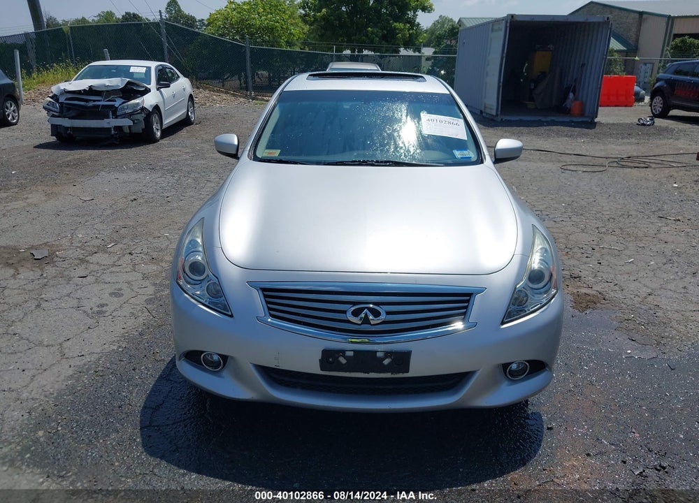 2012 INFINITI G37X VIN: JN1CV6AR1CM670431