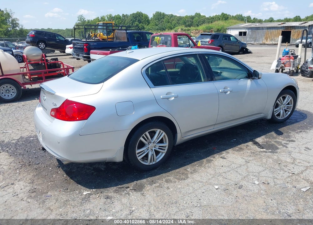 2012 INFINITI G37X VIN: JN1CV6AR1CM670431