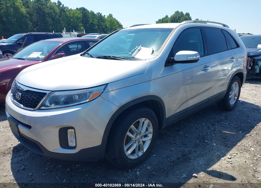 2014 KIA SORENTO LX VIN: 5XYKT4A68EG472989