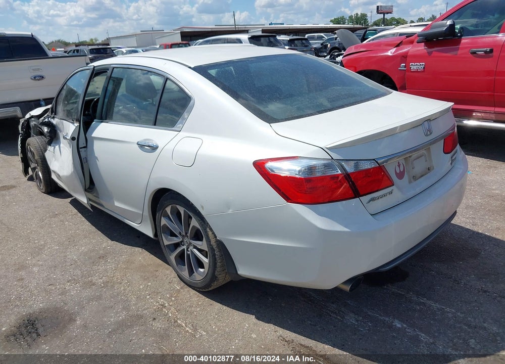 2015 HONDA ACCORD SPORT VIN: 1HGCR2F55FA102299