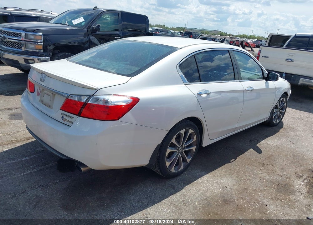 2015 HONDA ACCORD SPORT VIN: 1HGCR2F55FA102299