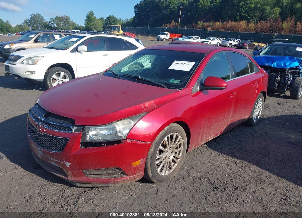 2012 CHEVROLET CRUZE ECO VIN: 1G1PK5SC2C7270199