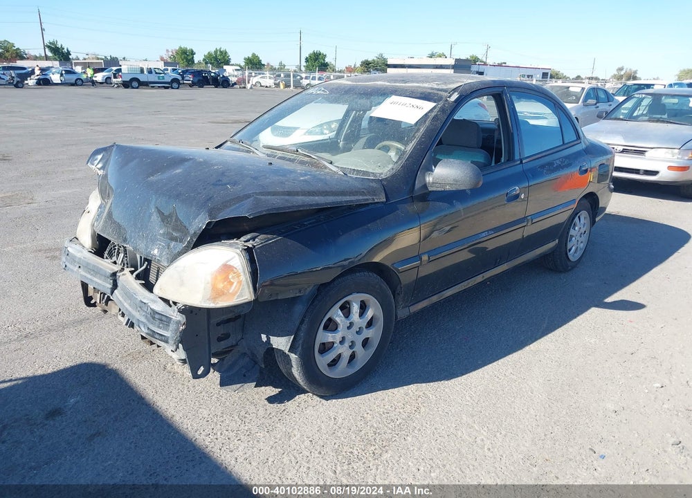2004 KIA RIO VIN: KNADC125X46327285