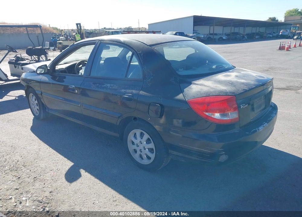 2004 KIA RIO VIN: KNADC125X46327285