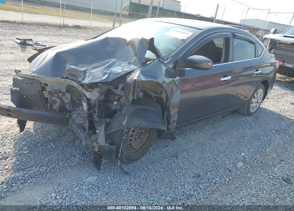 2014 NISSAN SENTRA S VIN: 3N1AB7AP5EL695687