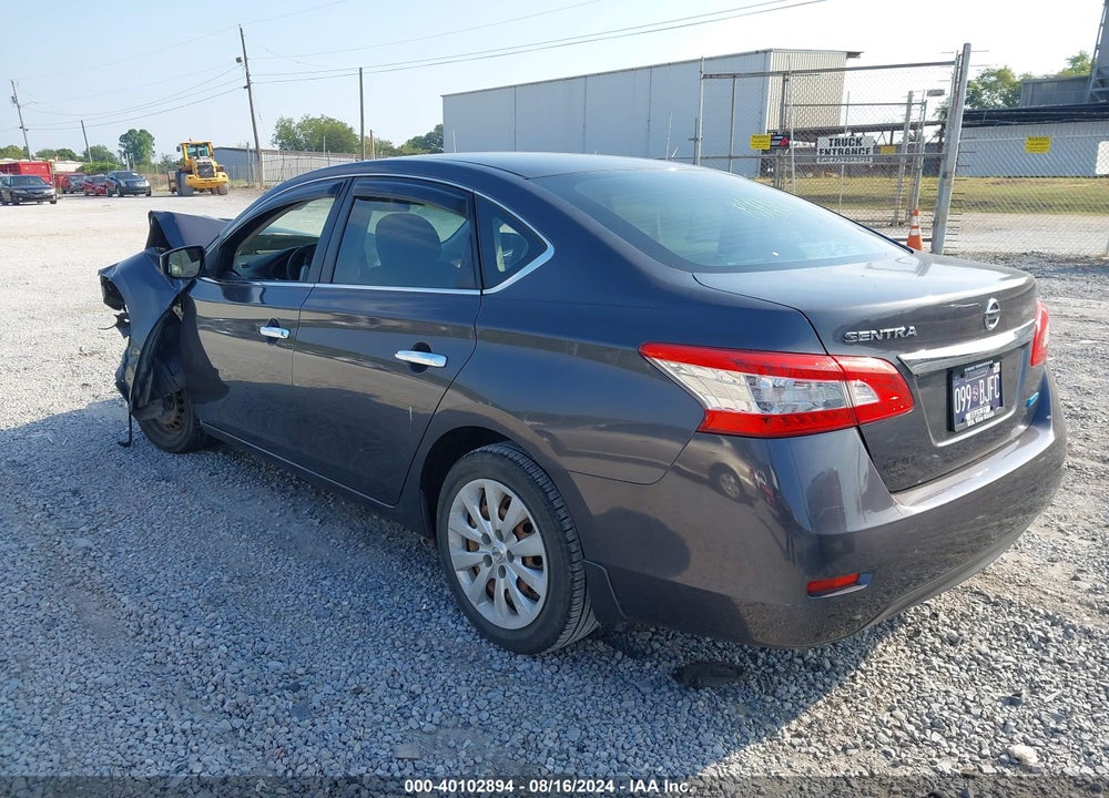 2014 NISSAN SENTRA S VIN: 3N1AB7AP5EL695687
