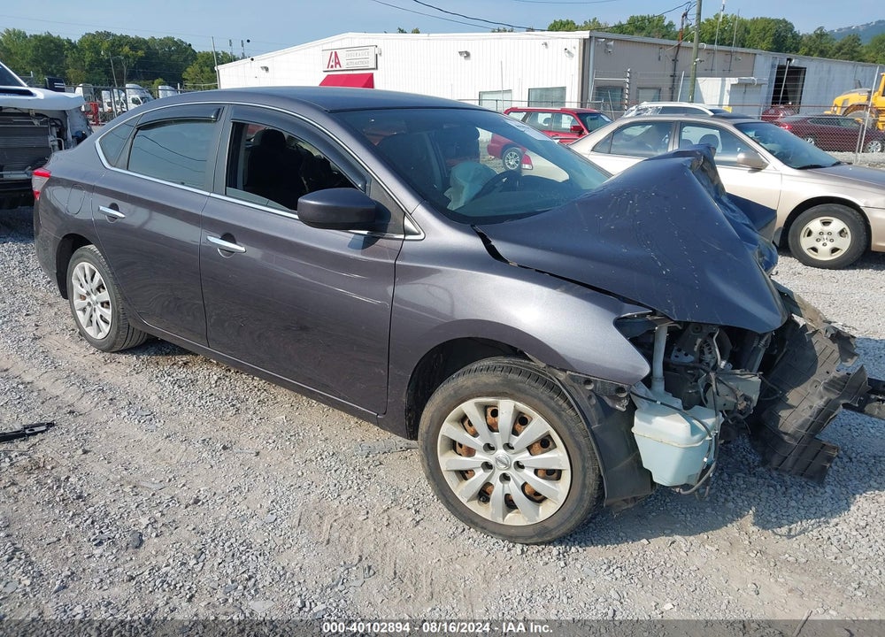2014 NISSAN SENTRA S VIN: 3N1AB7AP5EL695687