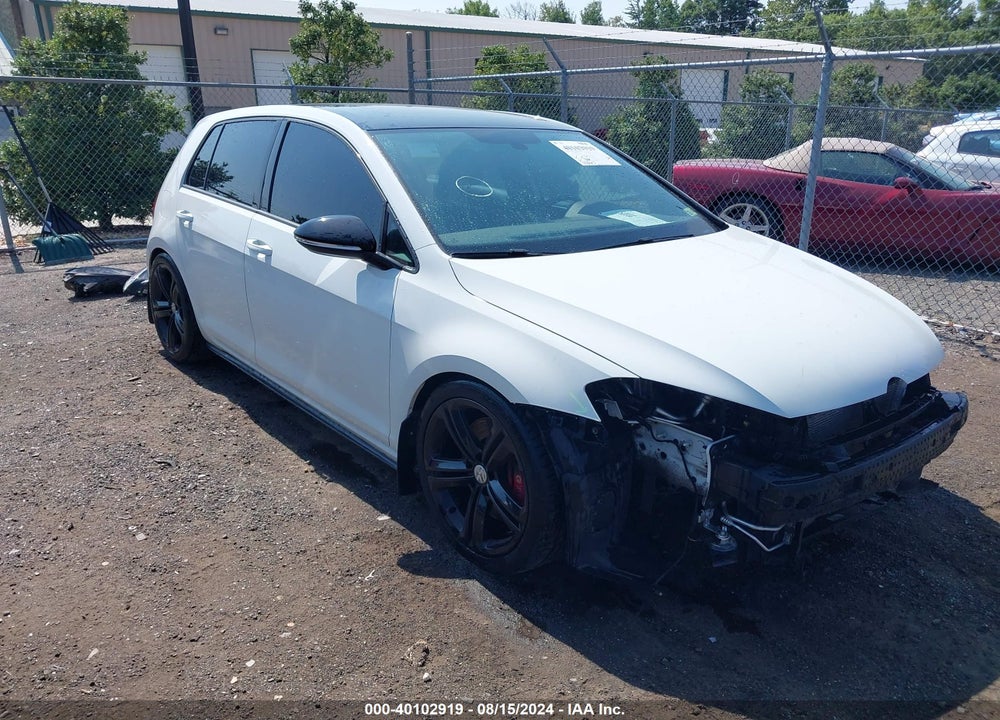 2017 VOLKSWAGEN GOLF GTI AUTOBAHN 4-DOOR/S 4-DOOR/SE 4-DOOR/SPORT 4-DOOR VIN: 3VW547AU2HM026500