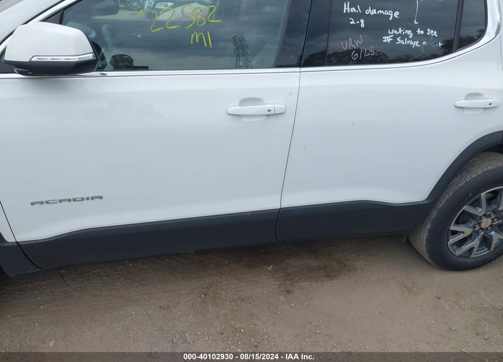 2023 GMC ACADIA FWD SLT VIN: 1GKKNML4XPZ189184