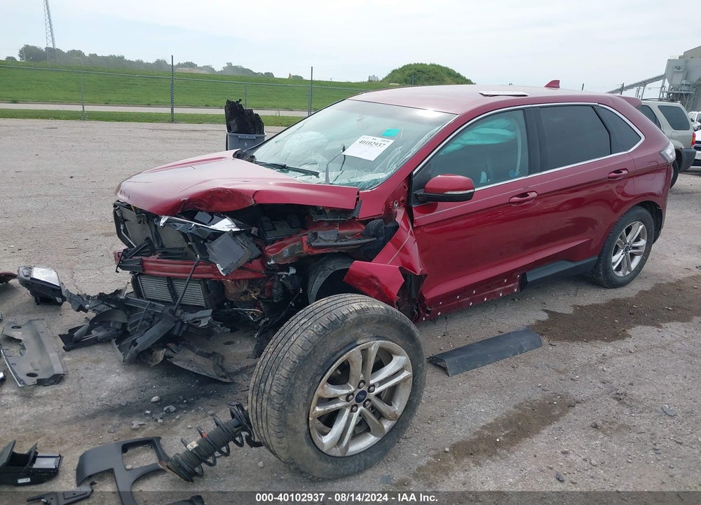 2016 FORD EDGE SEL VIN: 2FMPK4J90GBB50594