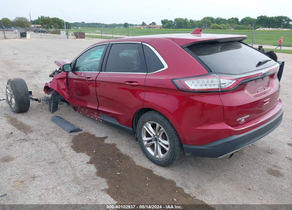 2016 FORD EDGE SEL VIN: 2FMPK4J90GBB50594
