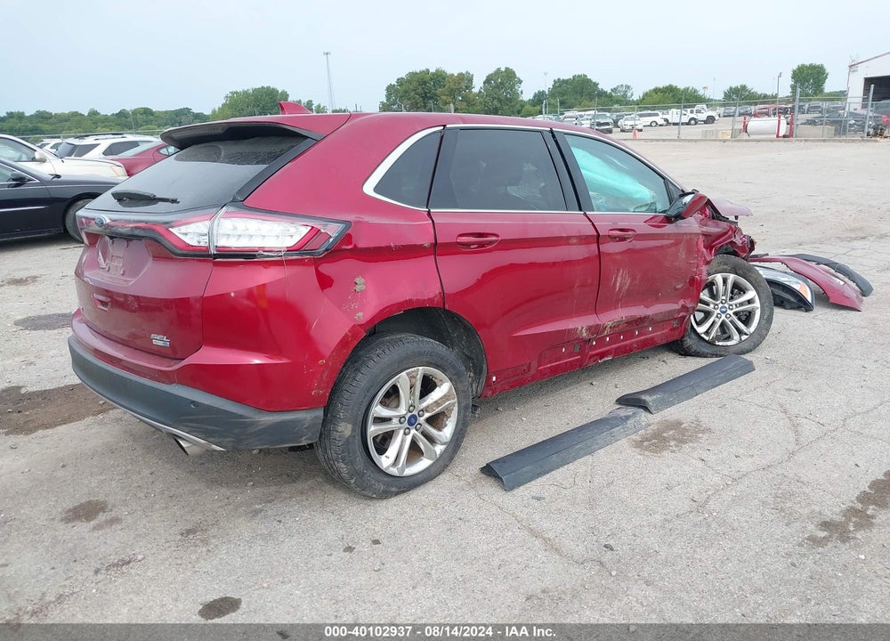 2016 FORD EDGE SEL VIN: 2FMPK4J90GBB50594