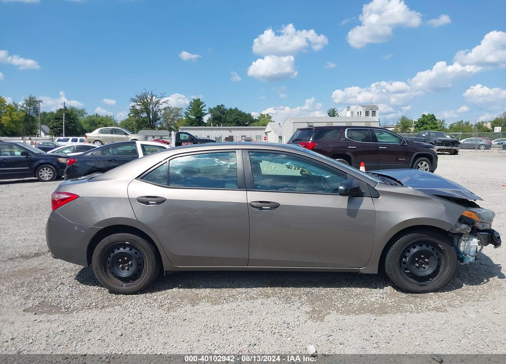 2017 TOYOTA COROLLA LE VIN: 2T1BURHE0HC952869