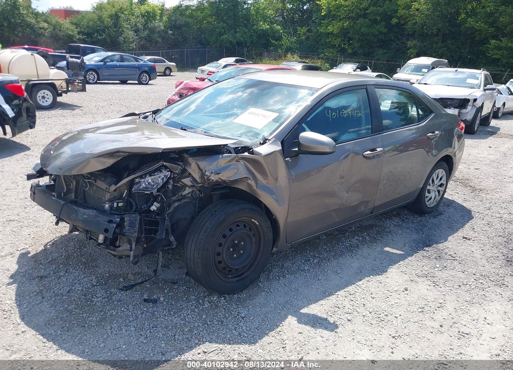 2017 TOYOTA COROLLA LE VIN: 2T1BURHE0HC952869