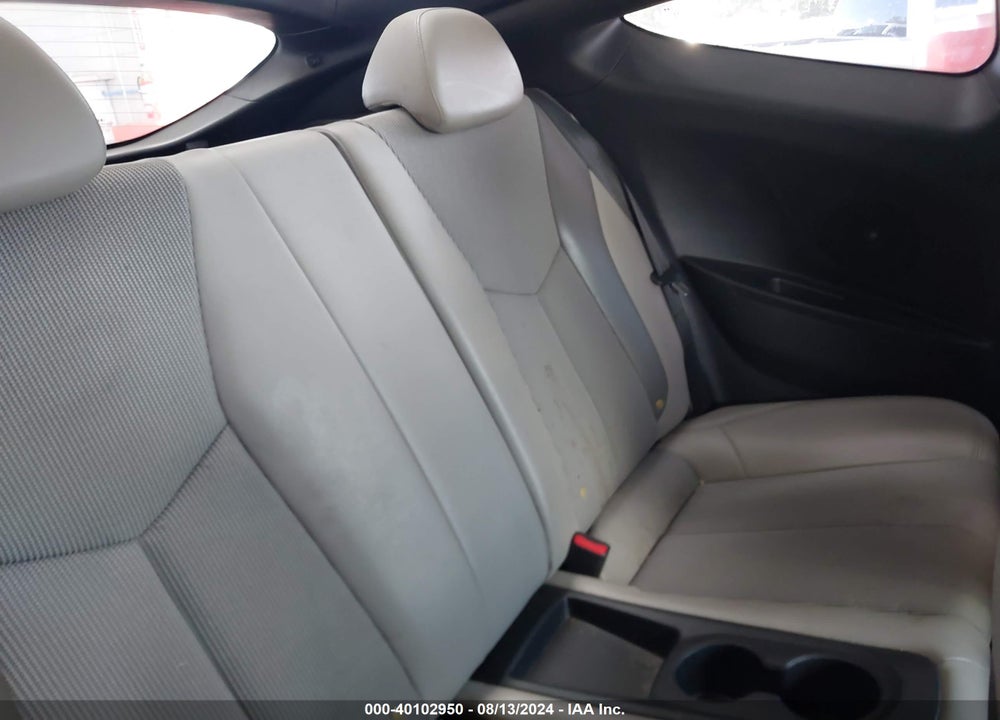 2012 HYUNDAI VELOSTER BASE W/GRAY VIN: KMHTC6AD1CU054151