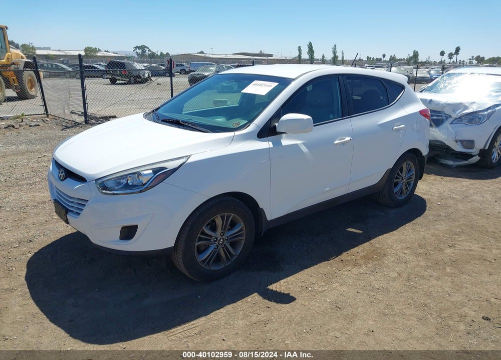 2015 HYUNDAI TUCSON GLS VIN: KM8JT3AF6FU086301