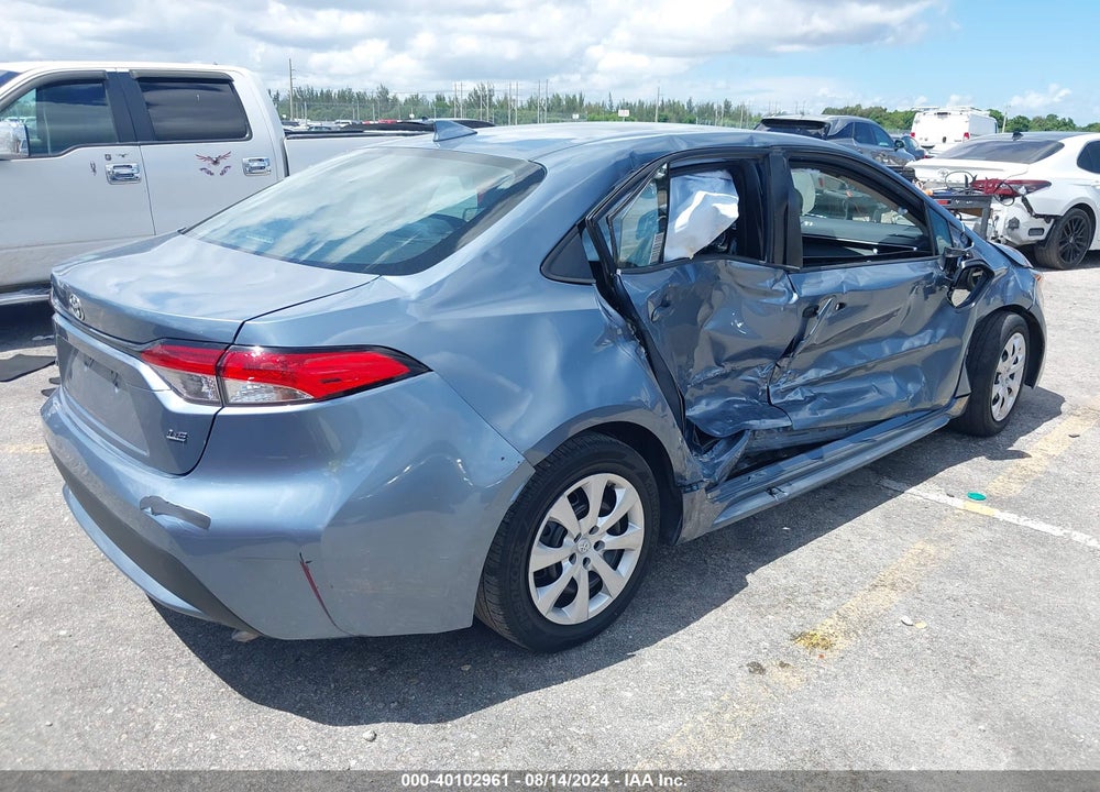 2020 TOYOTA COROLLA LE VIN: 5YFEPRAE7LP020577