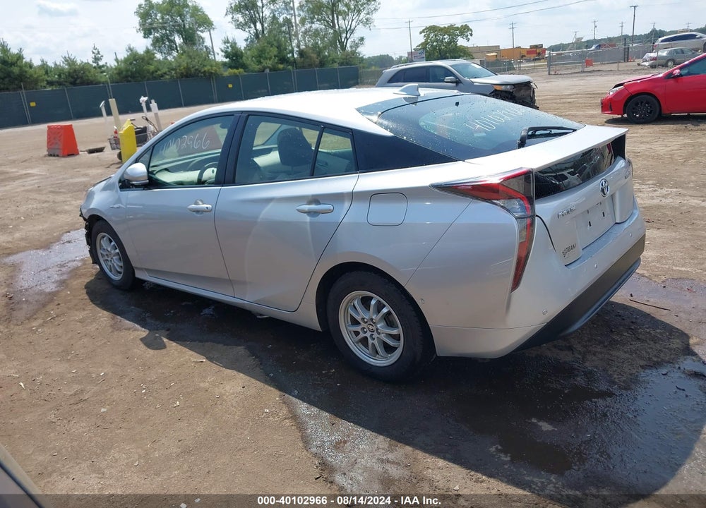 2017 TOYOTA PRIUS THREE VIN: JTDKARFU3H3048090