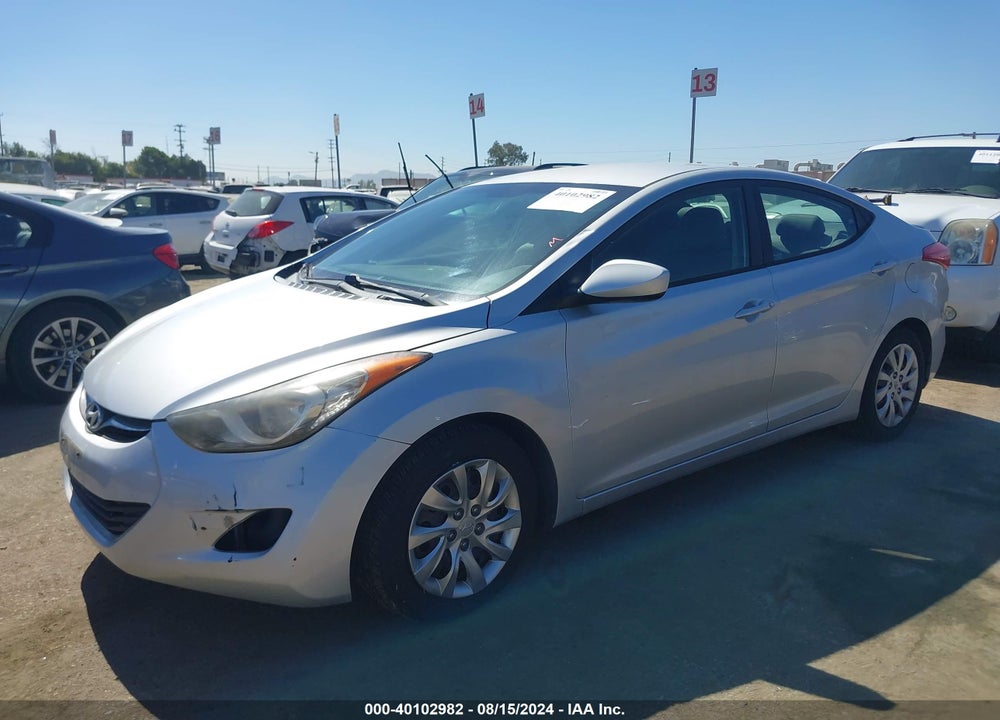 2012 HYUNDAI ELANTRA GLS (ULSAN PLANT) VIN: KMHDH4AE7CU370589