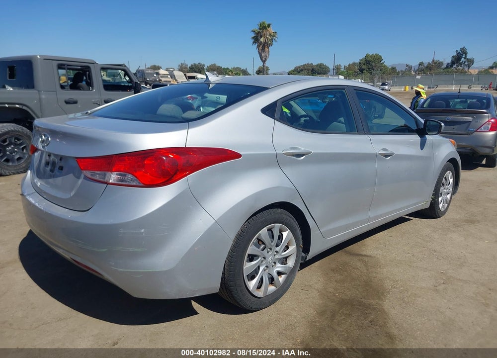 2012 HYUNDAI ELANTRA GLS (ULSAN PLANT) VIN: KMHDH4AE7CU370589
