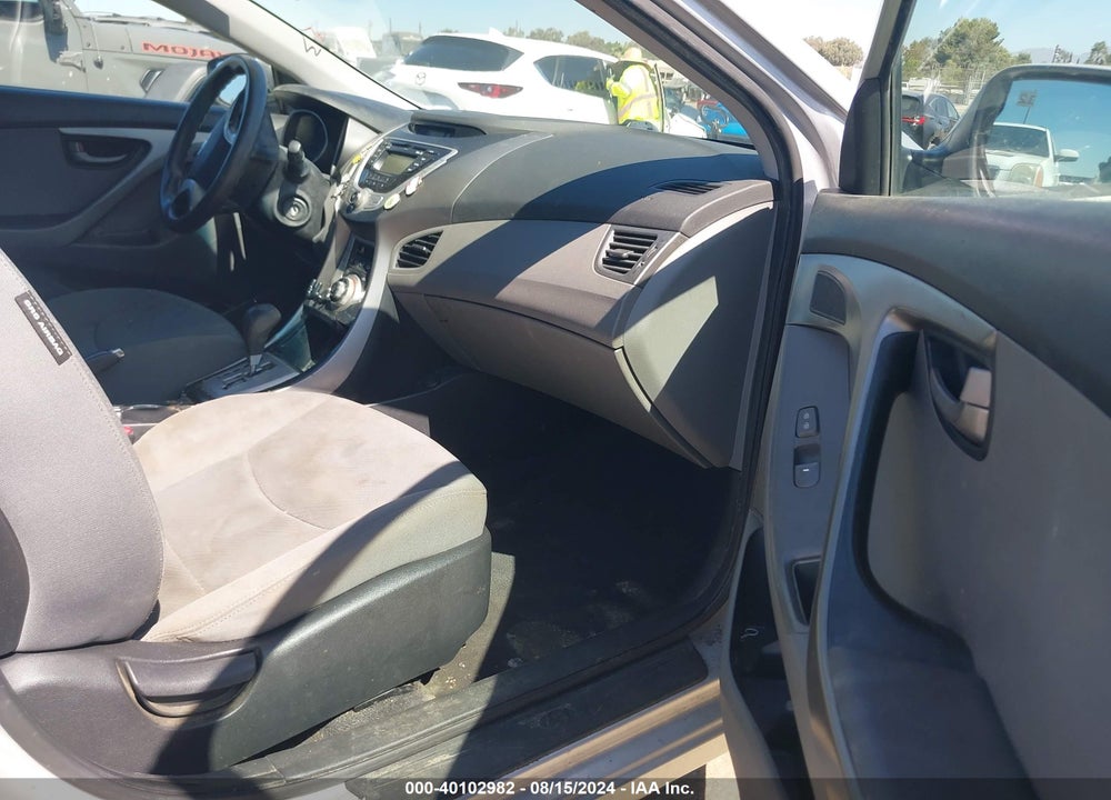 2012 HYUNDAI ELANTRA GLS (ULSAN PLANT) VIN: KMHDH4AE7CU370589