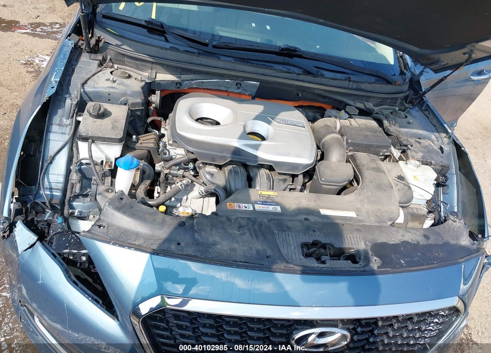 2016 HYUNDAI SONATA HYBRID SE VIN: KMHE24L19GA015222