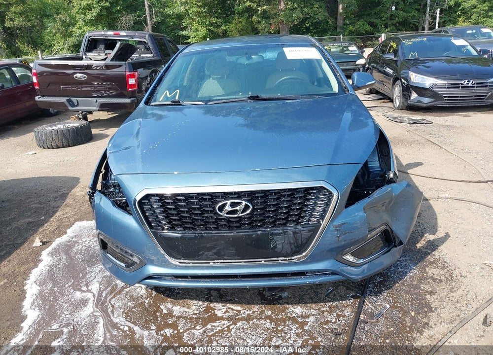 2016 HYUNDAI SONATA HYBRID SE VIN: KMHE24L19GA015222